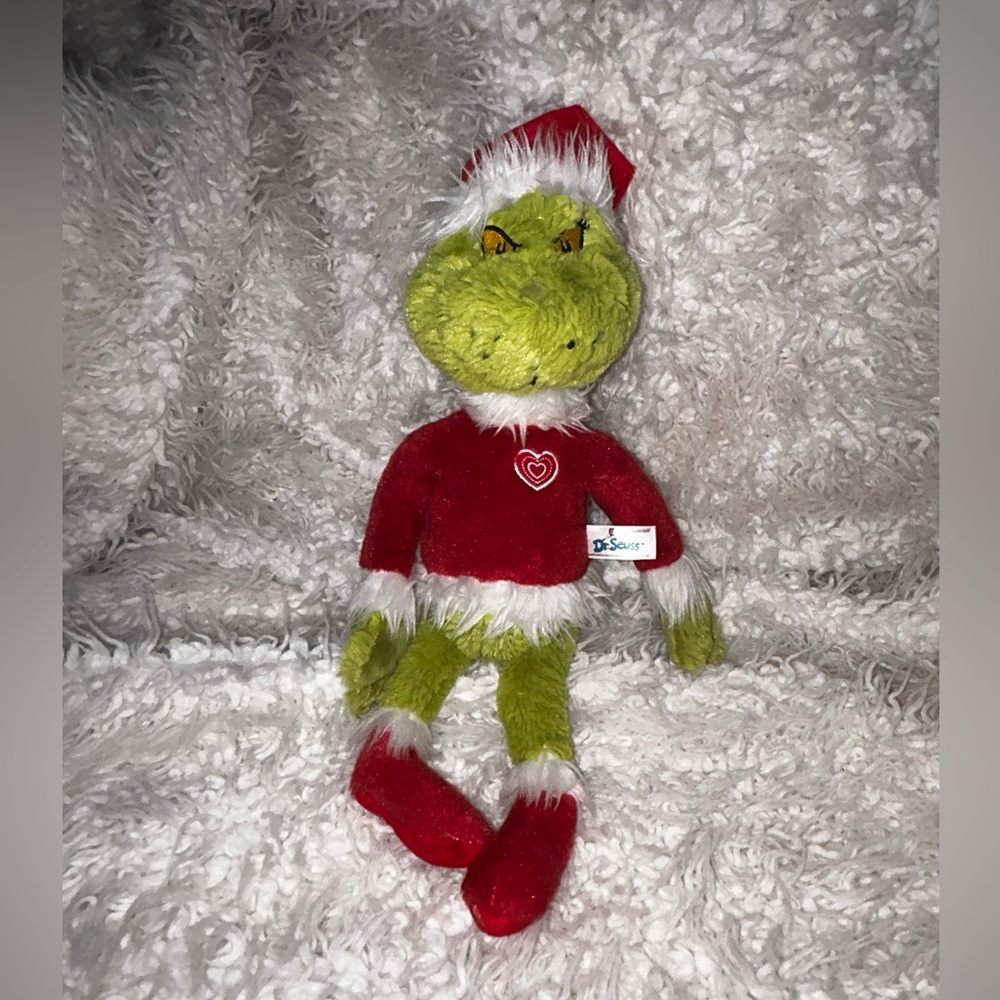 50%off w ❤️ Grinch Dr Seuss Cat In The Hat Plush Rare Collectable Christmas